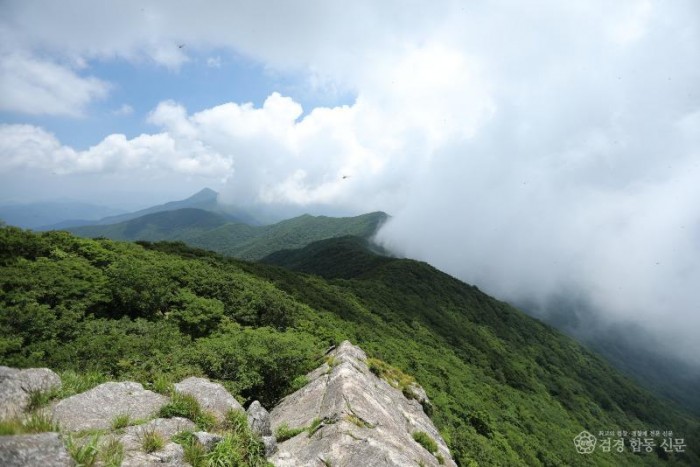 광양시, 백운산 등산로 정비 완료 - 산림소득과(정상).JPG