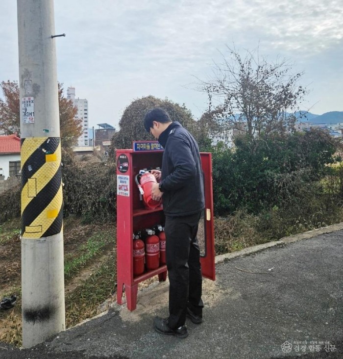 240104-3소방차 진입 불가지역 미니소방서 점검.JPG