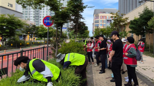 마을 수목가꾸기,  시민" 가로수 돌보미 활동