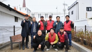 포천시,  경기도형 민.관 협력 빈집정리 1호마을 쉼터 조성