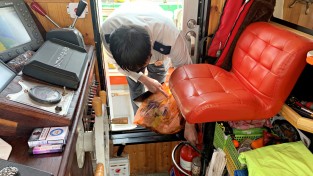 마산소방서, 봄철 안전사고 예방 어선·낚시터 안전점검 실시