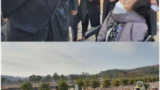 허경영 국가혁명당 대선후보, 25일 오전 채명신 장군 8주기 추도식 참석