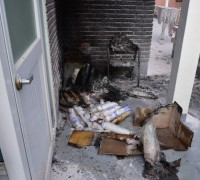 의창소방서, 소답의용소방대원 소화기 사용해  주택 화재 확산 막아