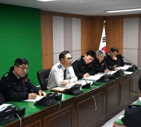 경남소방본부, 도내 소방서장 영상회의 9일 개최