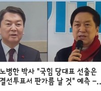 "국힘 당대표 선출은 결선투표서 판가름 날 것" 예측